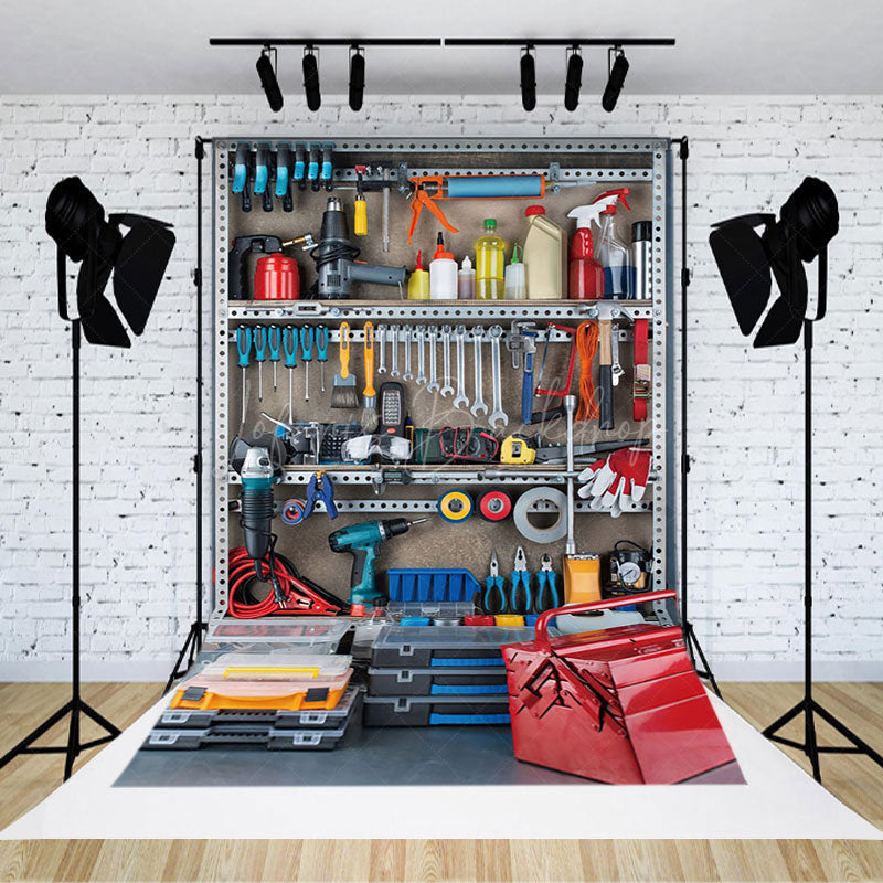 Lofaris Tool Wall Panels Stand Boxes Photography Backdrop