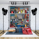 Lofaris Tool Wall Panels Stand Boxes Photography Backdrop