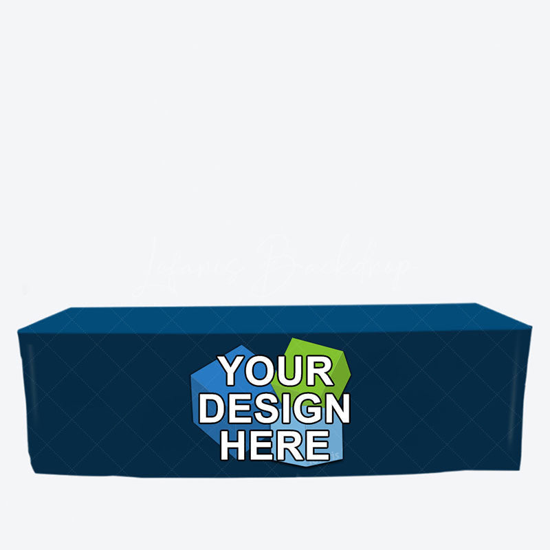 Lofaris Trade Commercial Custom Fitted Table Cover For Exhibition