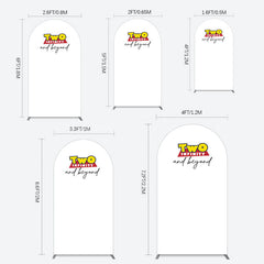 Lofaris Two Infinity And Beyond Simple Birthday Arch Backdrop