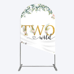 Lofaris Two Wild Animals Boy Birthday Arch Backdrop