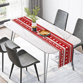 Lofaris Ugly Fair Isle Pattern Christmas Tree Table Runner