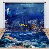 Lofaris Underwater Ocean Reef Marine Combo Set Backdrop