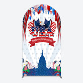 Lofaris Usa Flag Presidential Inauguration Day Arch Backdrop