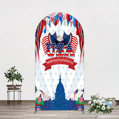 Lofaris Usa Flag Presidential Inauguration Day Arch Backdrop