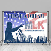 Lofaris Usa Flag Speech I Have A Dream Happy Mlk Day Backdrop