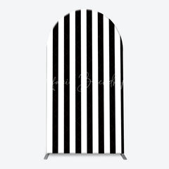 Lofaris Vibrant Basketball Court and Referee Stripe Arch Backdrop Kit Sports Theme Birthday Party Decoration