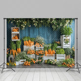 Lofaris Vibrant Vegetable Fresh Carrots Natural Backdrop