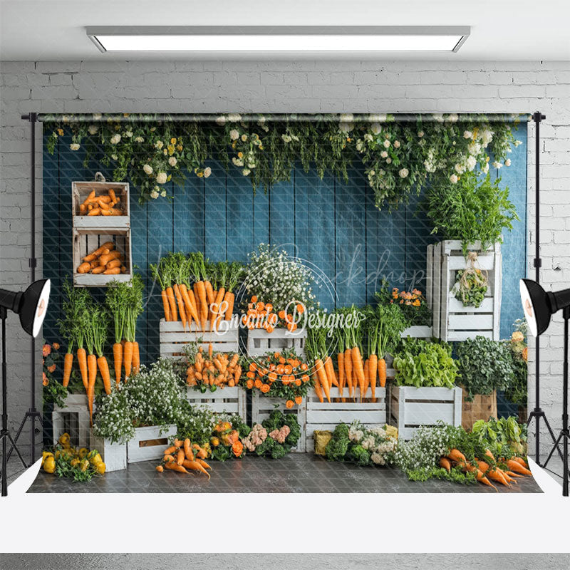 Lofaris Vibrant Vegetable Fresh Carrots Natural Backdrop