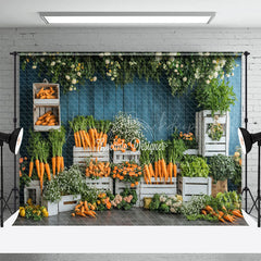 Lofaris Vibrant Vegetable Fresh Carrots Natural Backdrop