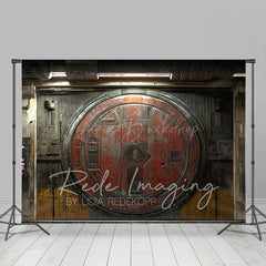 Lofaris Vintage Wooden Jedi Ship Door Photography Backdrop