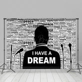 Lofaris White Black Speech I Have A Dream Mlk Day Backdrop