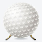 Lofaris White Golf Ball Sports Round Birthday Party Backdrop