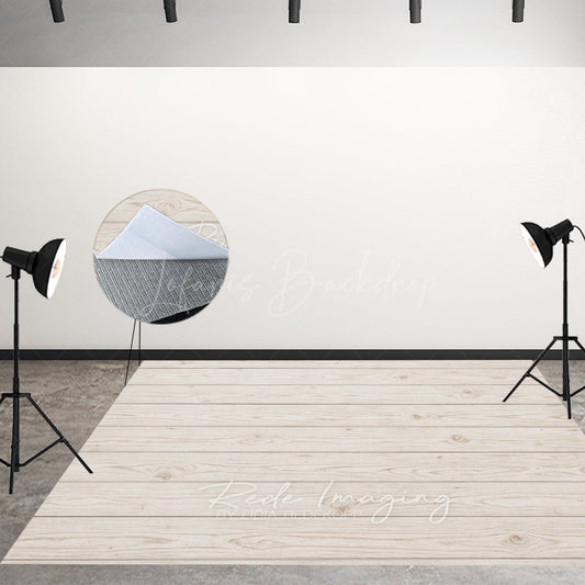 Lofaris Whitel Wood Grain Fabric Floor Backdrop For Photo