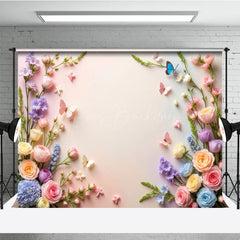 Lofaris Wildflower Blooming Pure Wall Spring Photo Backdrop