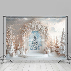 Lofaris Winter Wonderland Holiday Parties Photography Backdrop