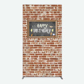 Lofaris Wizard School Brick Wall Frame Birthday Rectangle Backdrop