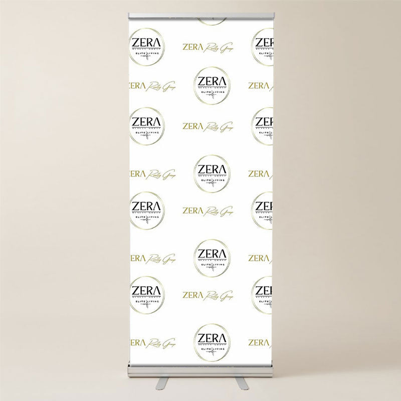 Lofaris Logo Step Repeat Custom Retractable Business Banner
