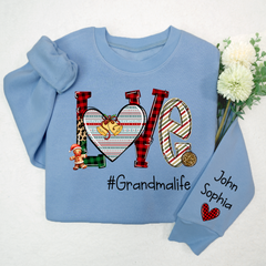 Lofaris Love Grandma Life Chistmas Personalized CTH01 Sweatshirt
