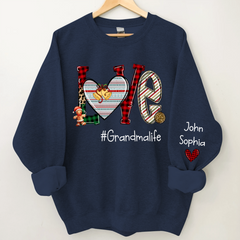 Lofaris Love Grandma Life Chistmas Personalized CTH01 Sweatshirt