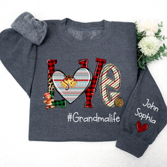 Lofaris Love Grandma Life Chistmas Personalized CTH01 Sweatshirt