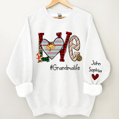 Lofaris Love Grandma Life Chistmas Personalized CTH01 Sweatshirt