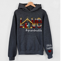 Lofaris Love Cottage Grandma Life Christmas Gift Hoodie