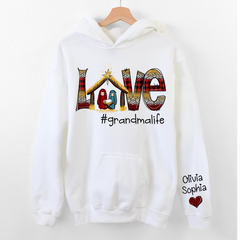 Lofaris Love Cottage Grandma Life Christmas Gift Hoodie