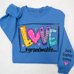 Lofaris Love grandmalife Sweatshirt And kids Valentine¡¯s Day