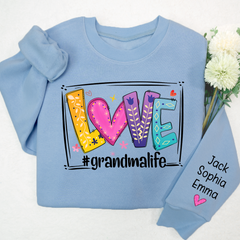 Lofaris Love grandmalife Sweatshirt And kids Valentine¡¯s Day
