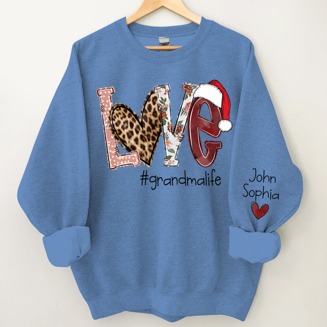 Lofaris Love Grandma Life Best Gift For Christmas CTH01 Sweatshirt