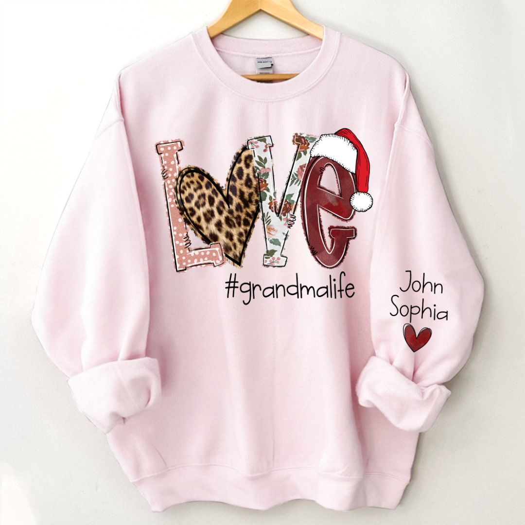 Lofaris Love Grandma Life Best Gift For Christmas CTH01 Sweatshirt
