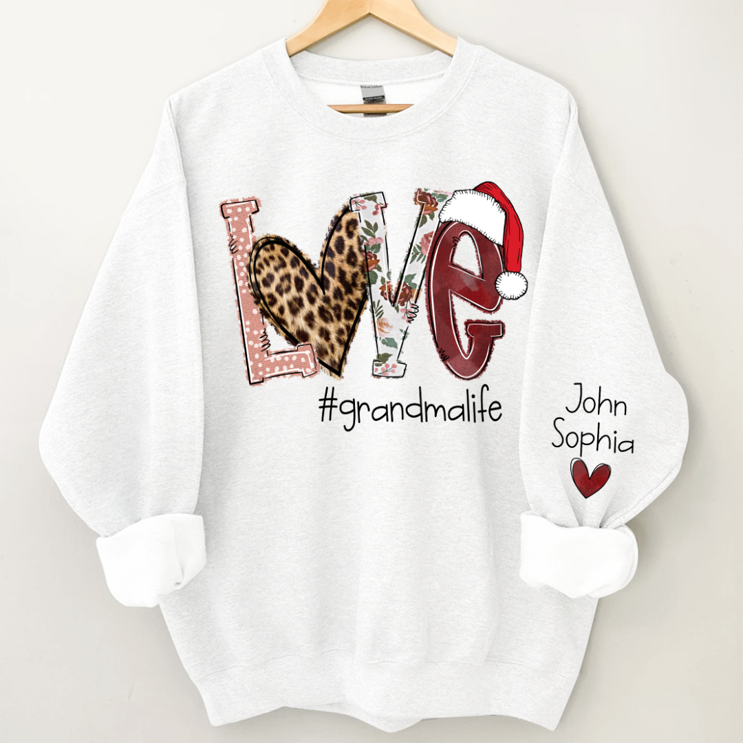 Lofaris Love Grandma Life Best Gift For Christmas CTH01 Sweatshirt