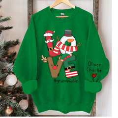 Lofaris Love Grandma Life Christmas Sweatshirt