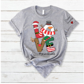 Lofaris Love Grandma Life Personalized Christmas T-Shirt