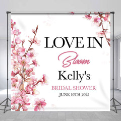 Lofaris Love In Bloom Floral Custom Bridal Shower Backdrop