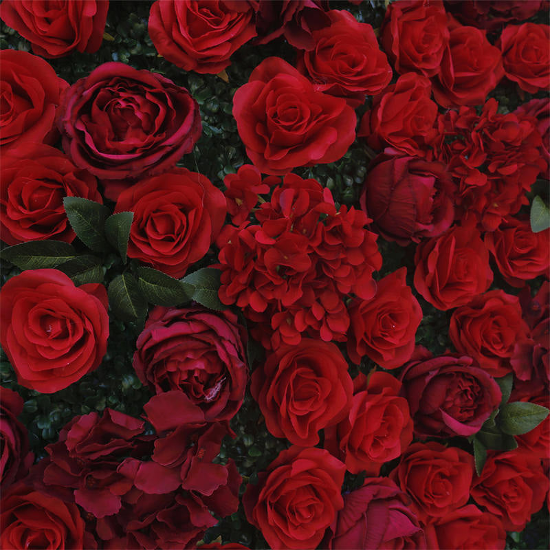 Lofaris Luxury Red Floral High Quality Bridal Shower Decor