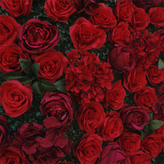 Lofaris Luxury Red Floral High Quality Bridal Shower Decor