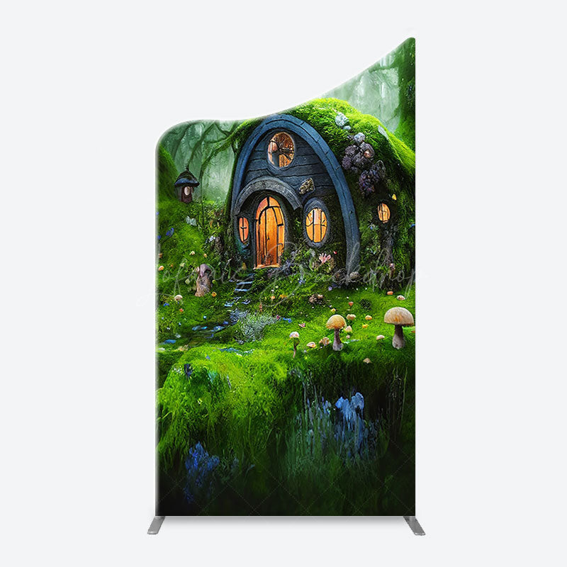 Lofaris Magic Forest Spring Greeny Chiara Arch Party Backdrop