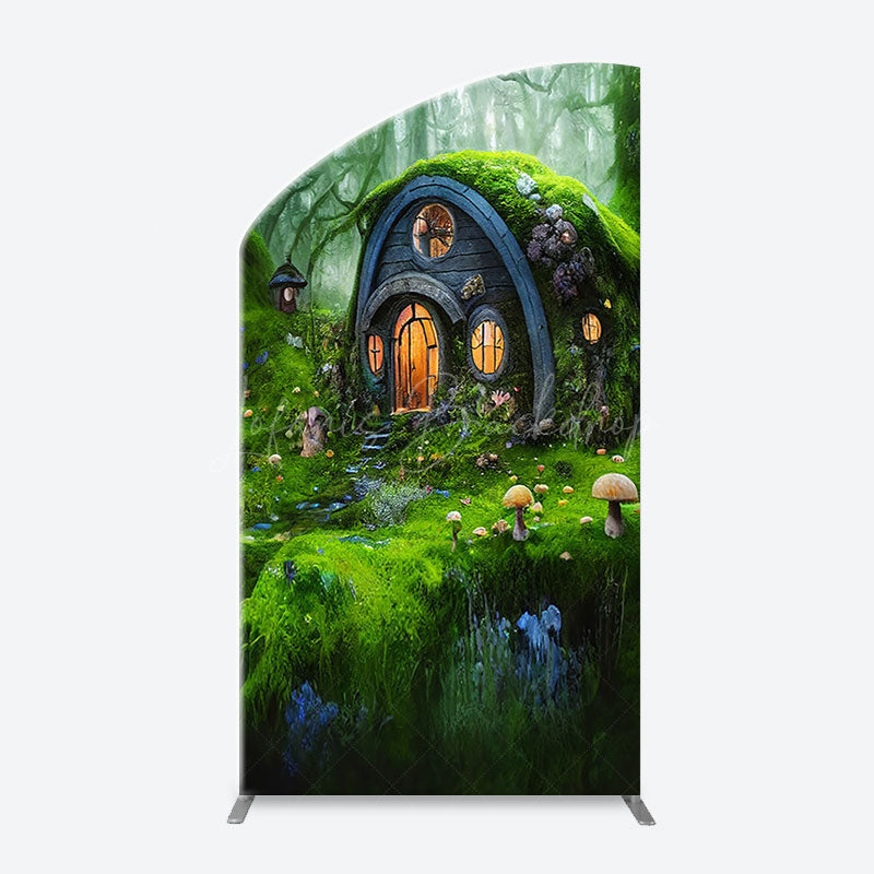 Lofaris Magic Forest Spring Greeny Chiara Arch Party Backdrop