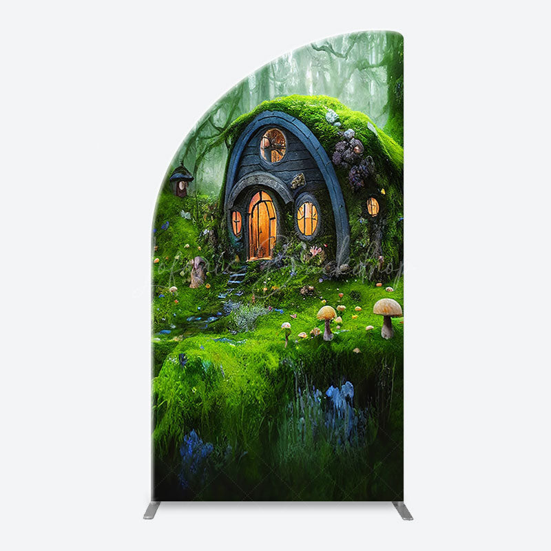 Lofaris Magic Forest Spring Greeny Chiara Arch Party Backdrop