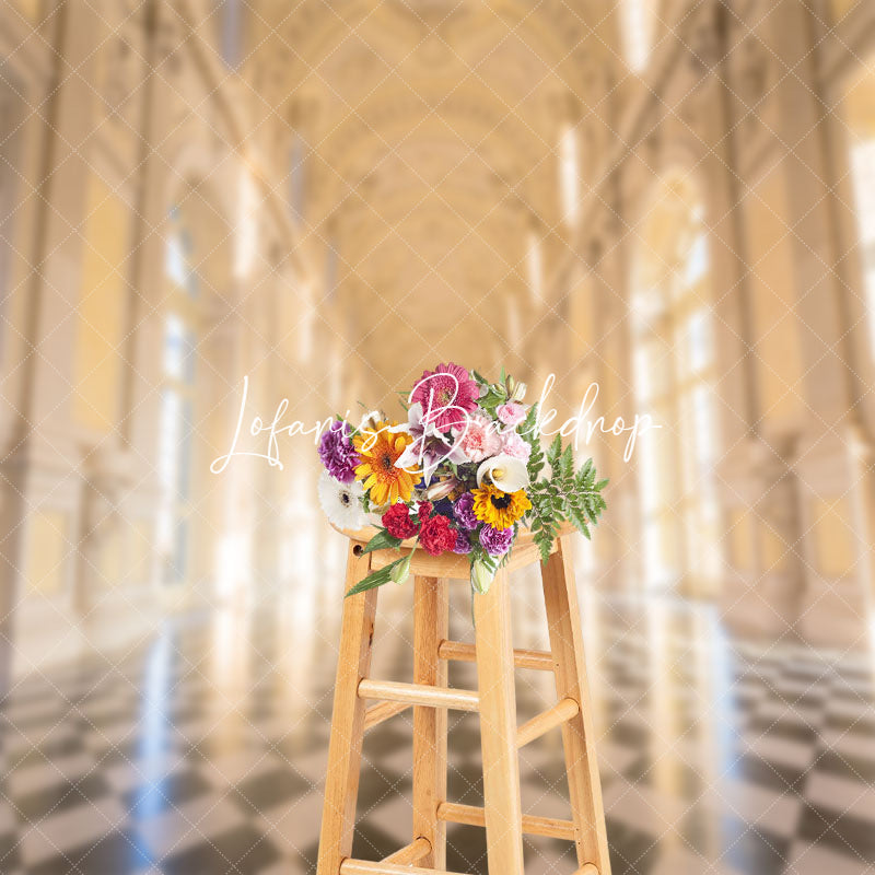 Lofaris Majestic Palace Gallery Windows Photoshoot Backdrop