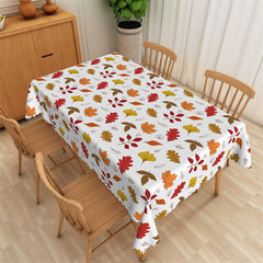 Lofaris Marple Leaves Tablecloth For Dining Room Parties