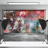 Lofaris Messy Street Brick Graffiti Wall Backdrop Fot Photo