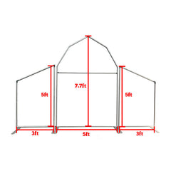 Lofaris Metal Barn Arch Chiara Backdrop Stand Kit
