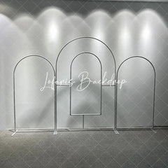 Lofaris Metal Chiara Stand Kit Arched Wall Backdrop Frame