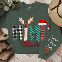 Lofaris Mimi Claus Family Gifts Christmas Custom Sweatshirt