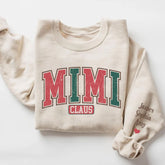 Lofaris Mimi Claus Grandkids Christmas Custom Sweatshirt