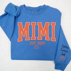 Lofaris Mimi Est Pumpkin Autumn And Kids Custom Sweatshirt