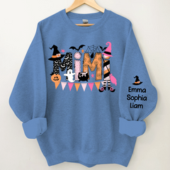 Lofaris Mimi Halloween Customized Name Kits Gift Sweatshirt